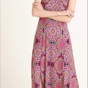 CHICO’S tile print maxi dress - NWOT